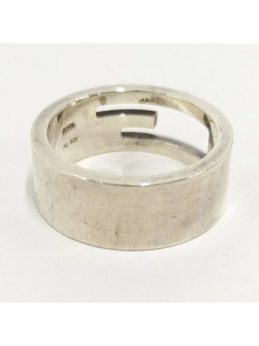 Gucci Ring Brandet Silver